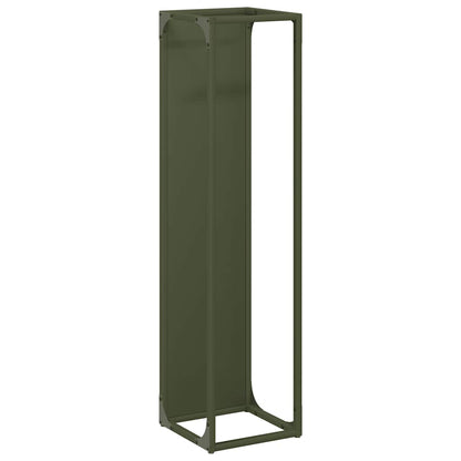 Malkas Plaukts Olive Green 25X25X60 Cm Auksti Velmēts Tērauds