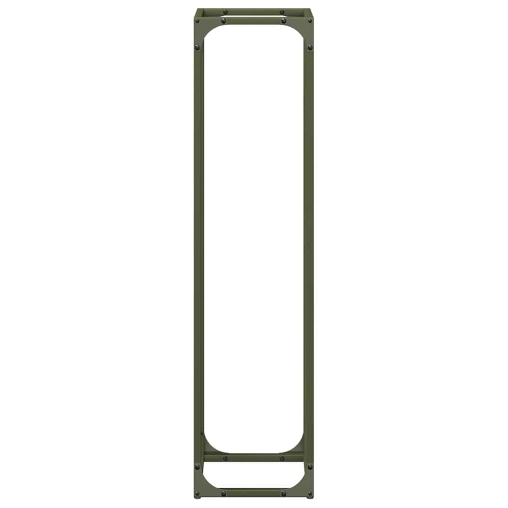Malkas Plaukts Olive Green 25X25X60 Cm Auksti Velmēts Tērauds
