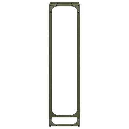 Malkas Plaukts Olive Green 25X25X60 Cm Auksti Velmēts Tērauds