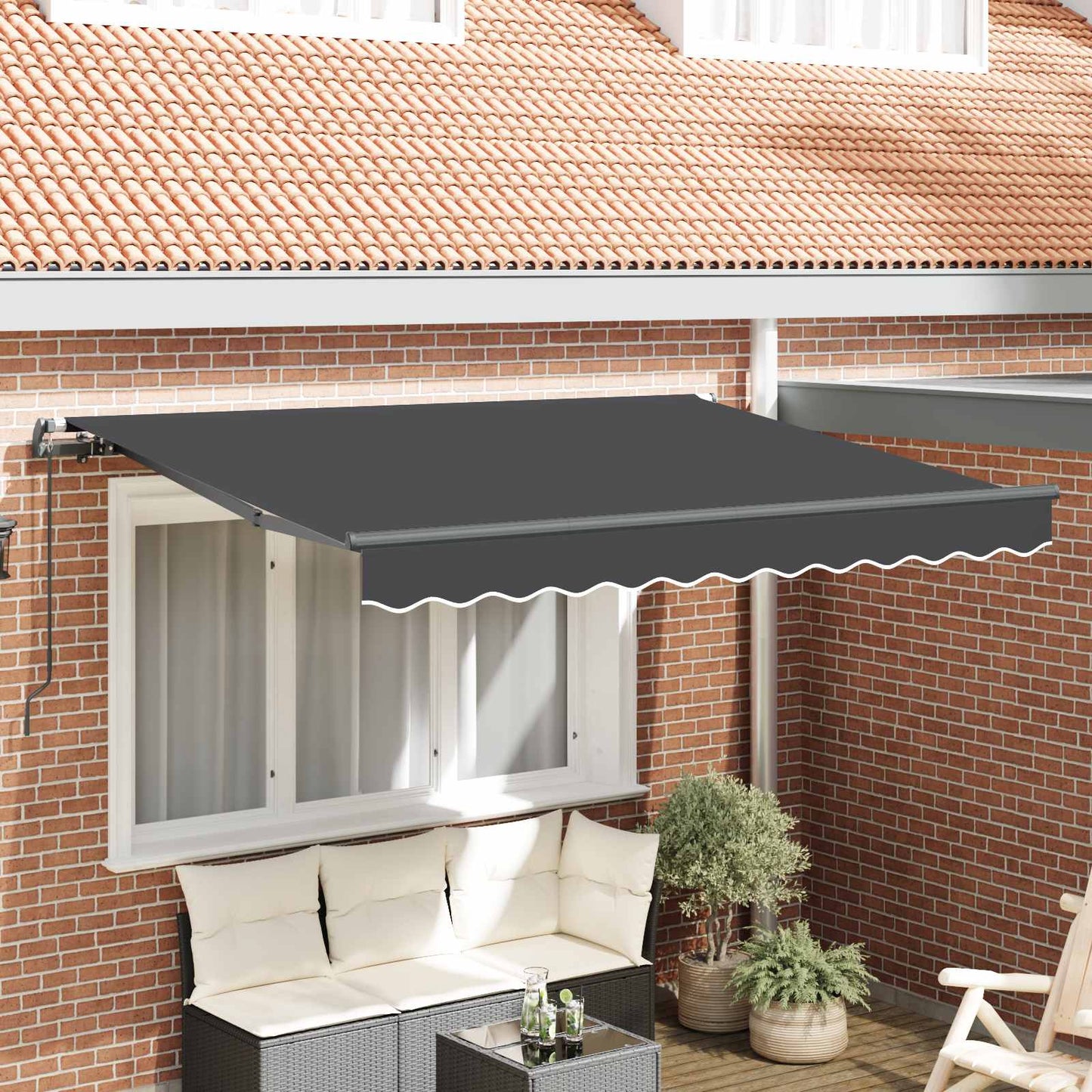 Nolokāms Markīze Zila 350 X 200 Cm Audums
