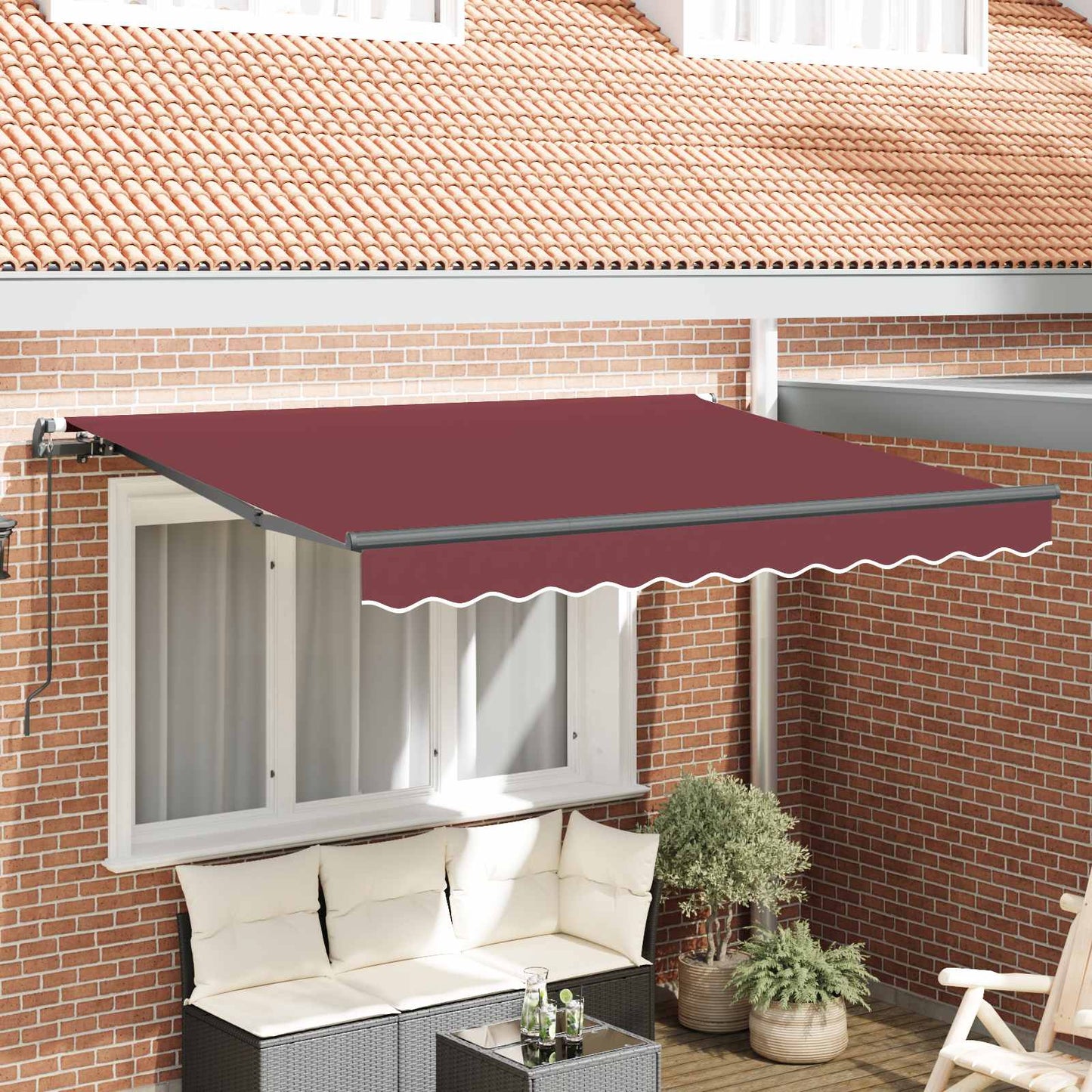 Nolokāms Markīze Zila 350 X 200 Cm Audums