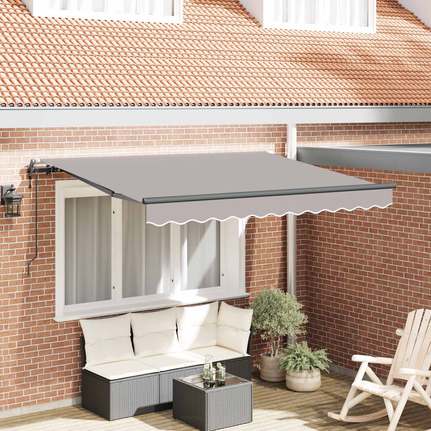Nolokāms Markīze Zila 350 X 200 Cm Audums