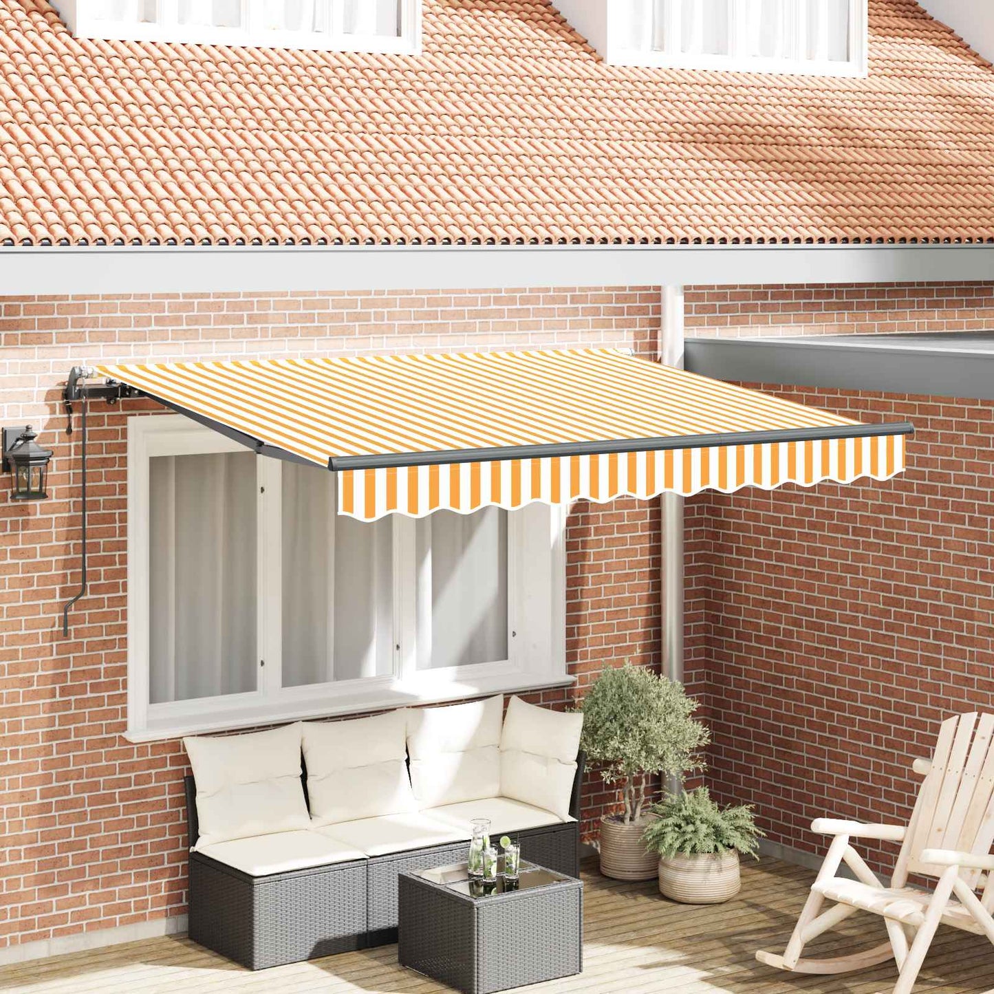 Nolokāms Markīze Zila 350 X 200 Cm Audums