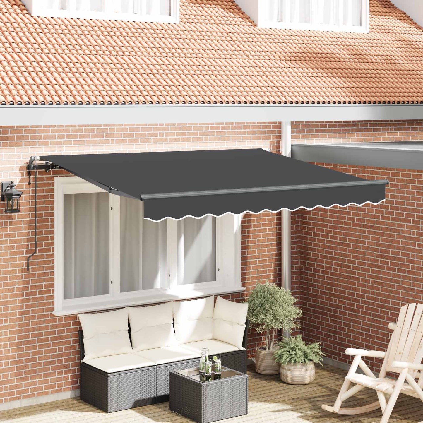 Nolokāms Markīze Zila 350 X 200 Cm Audums