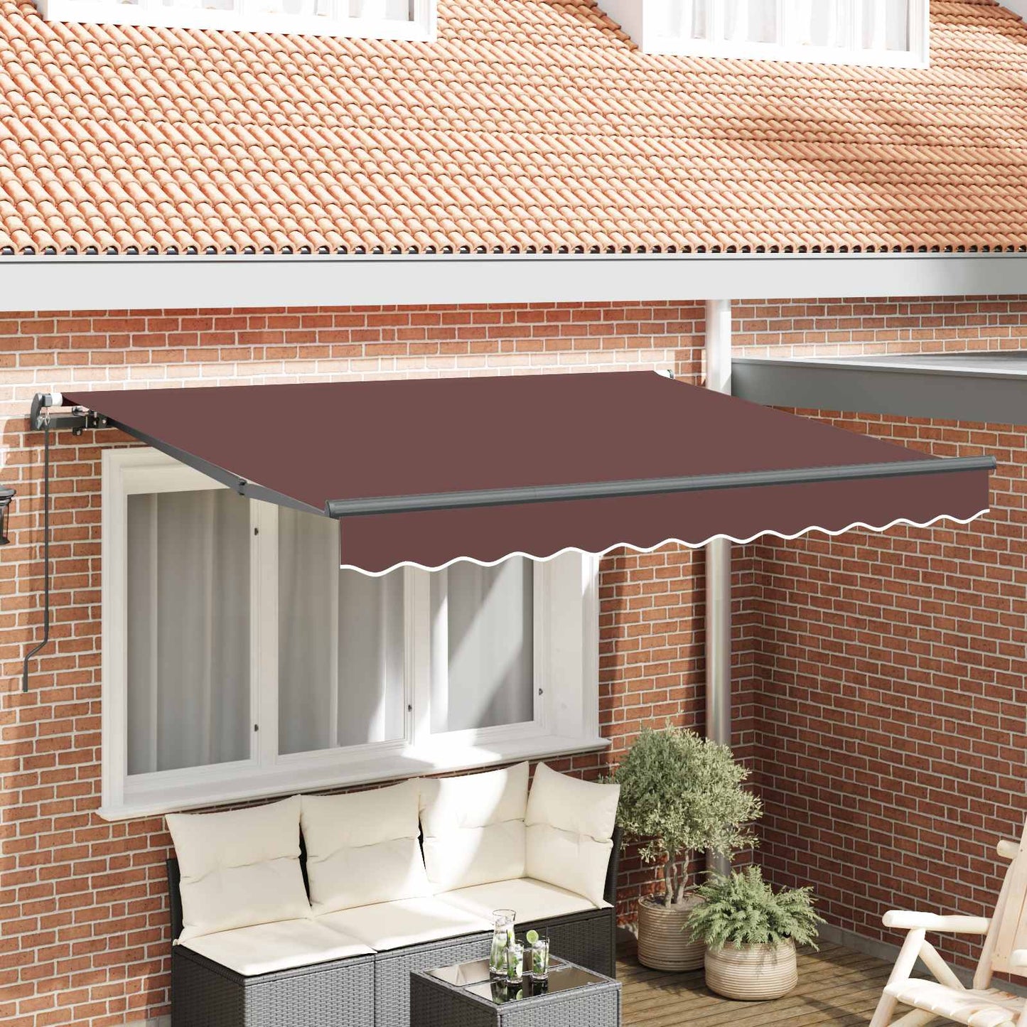 Nolokāms Markīze Zila 350 X 200 Cm Audums