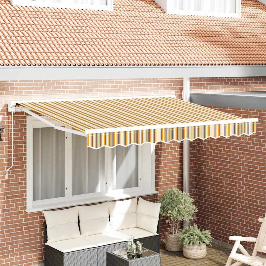 Pārklājuma Struktūra Zila Un Oranža 350 X 250 Cm