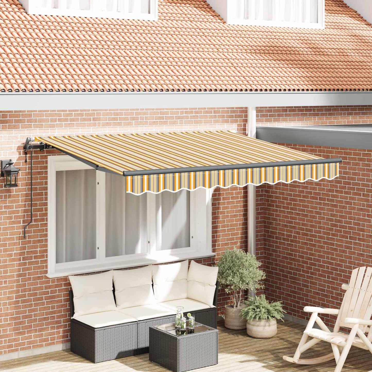 Nolokāms Markīze Zila 350 X 200 Cm Audums