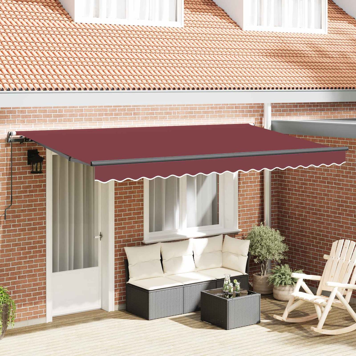 Nolokāms Markīze Zila 350 X 200 Cm Audums