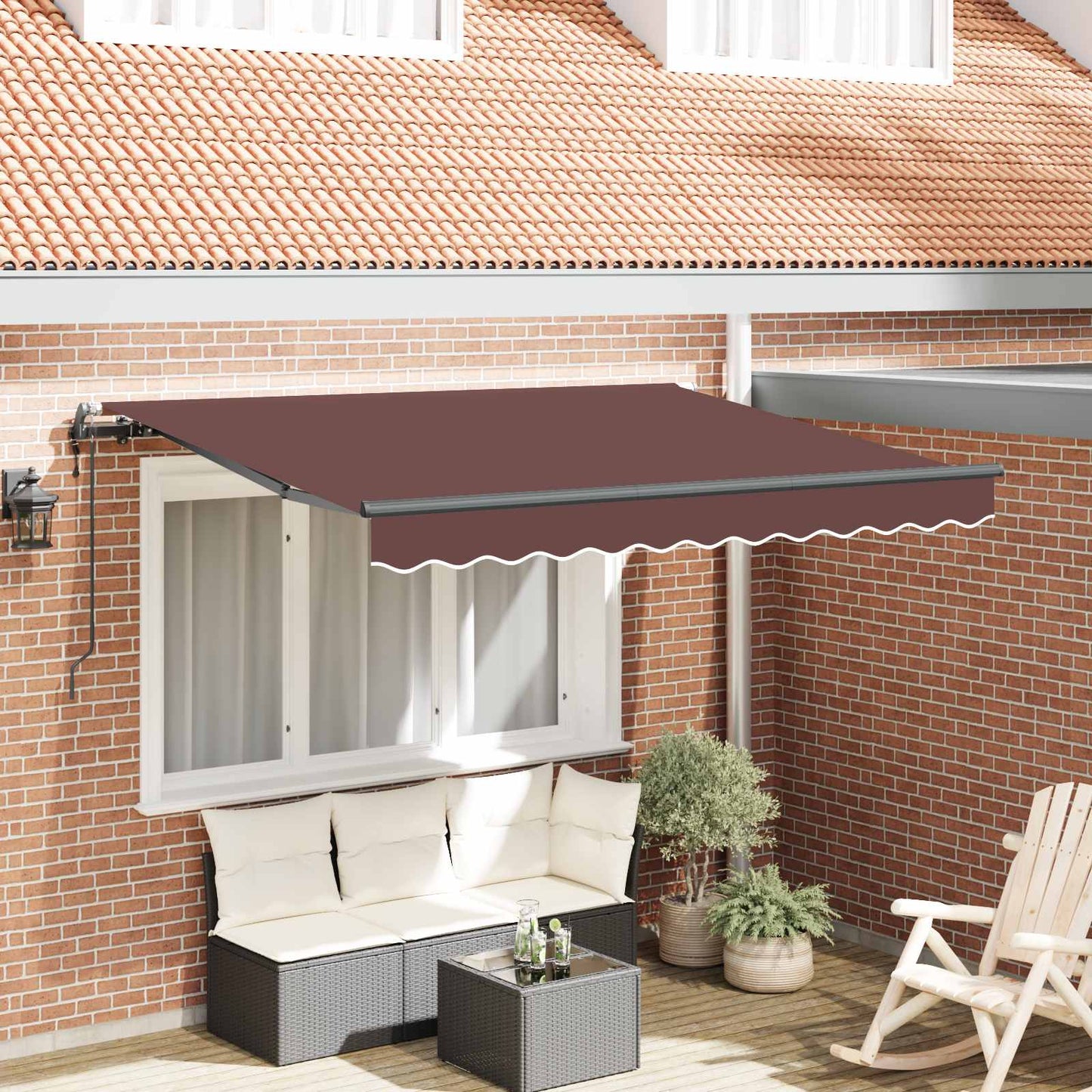 Nolokāms Markīze Zila 350 X 200 Cm Audums