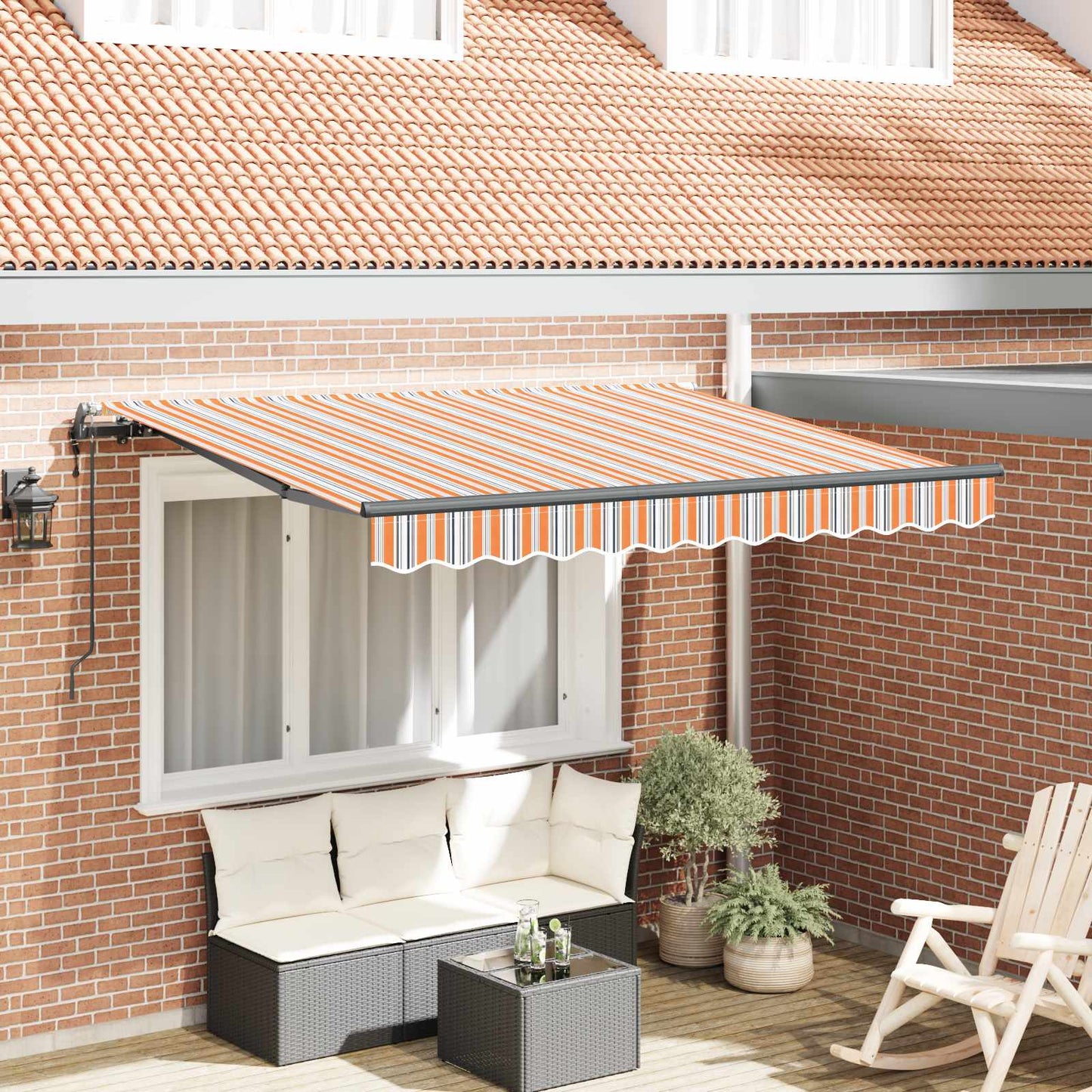Nolokāms Markīze Zila 350 X 200 Cm Audums