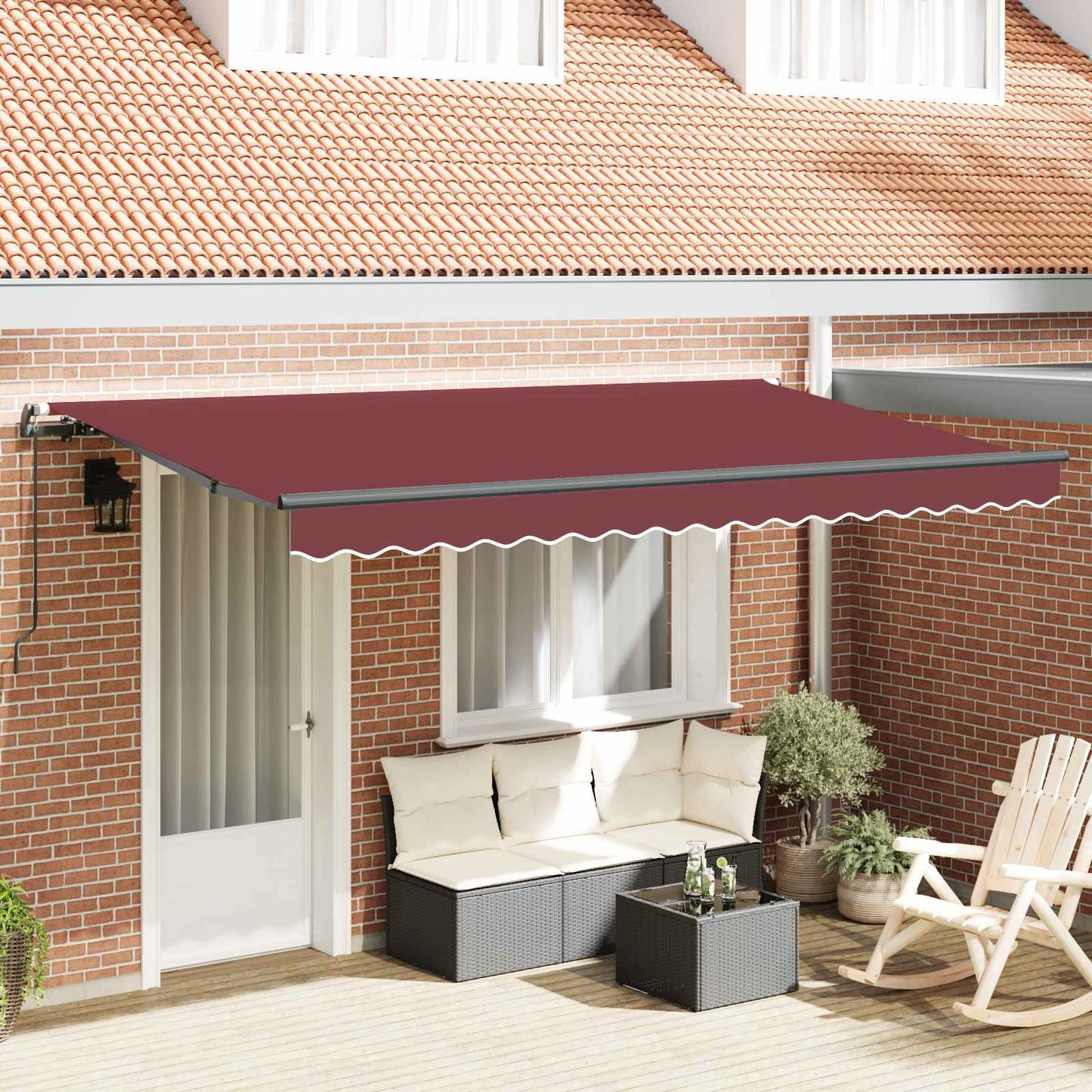 Nolokāms Markīze Zila 350 X 200 Cm Audums