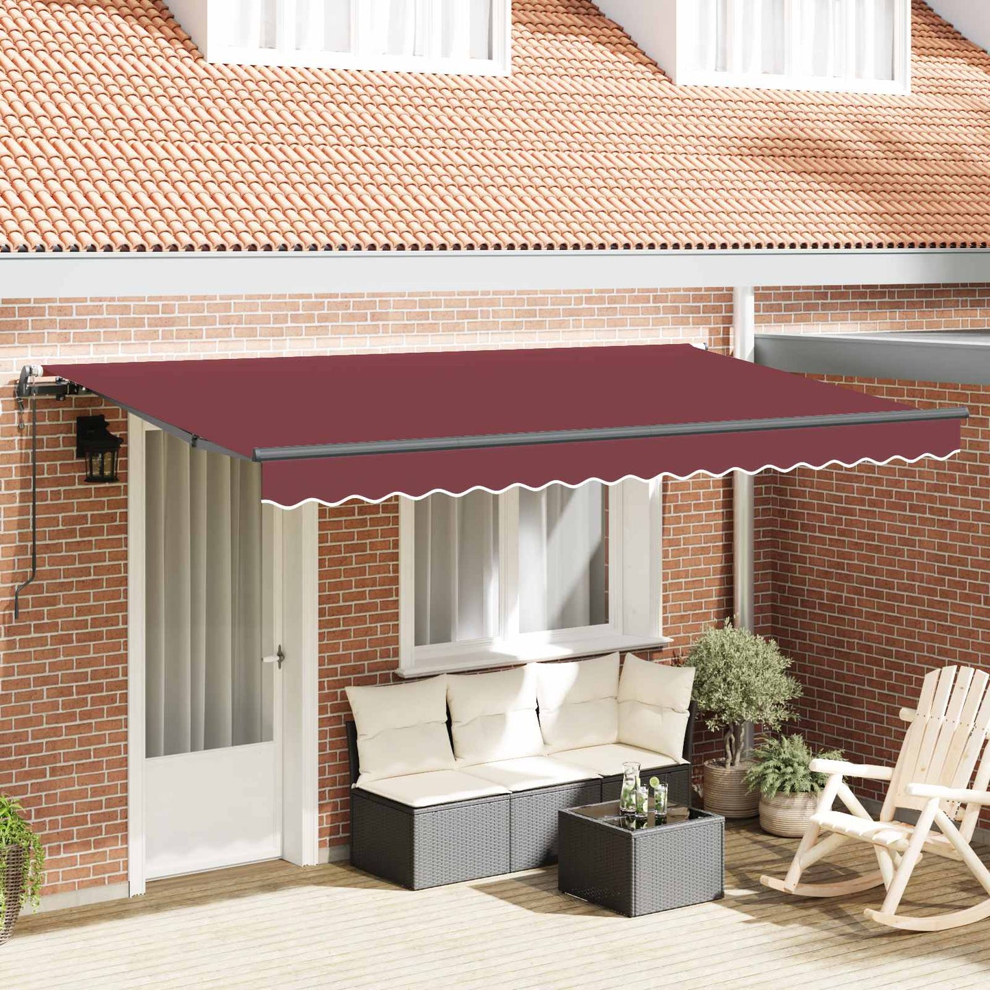 Nolokāms Markīze Zila 350 X 200 Cm Audums