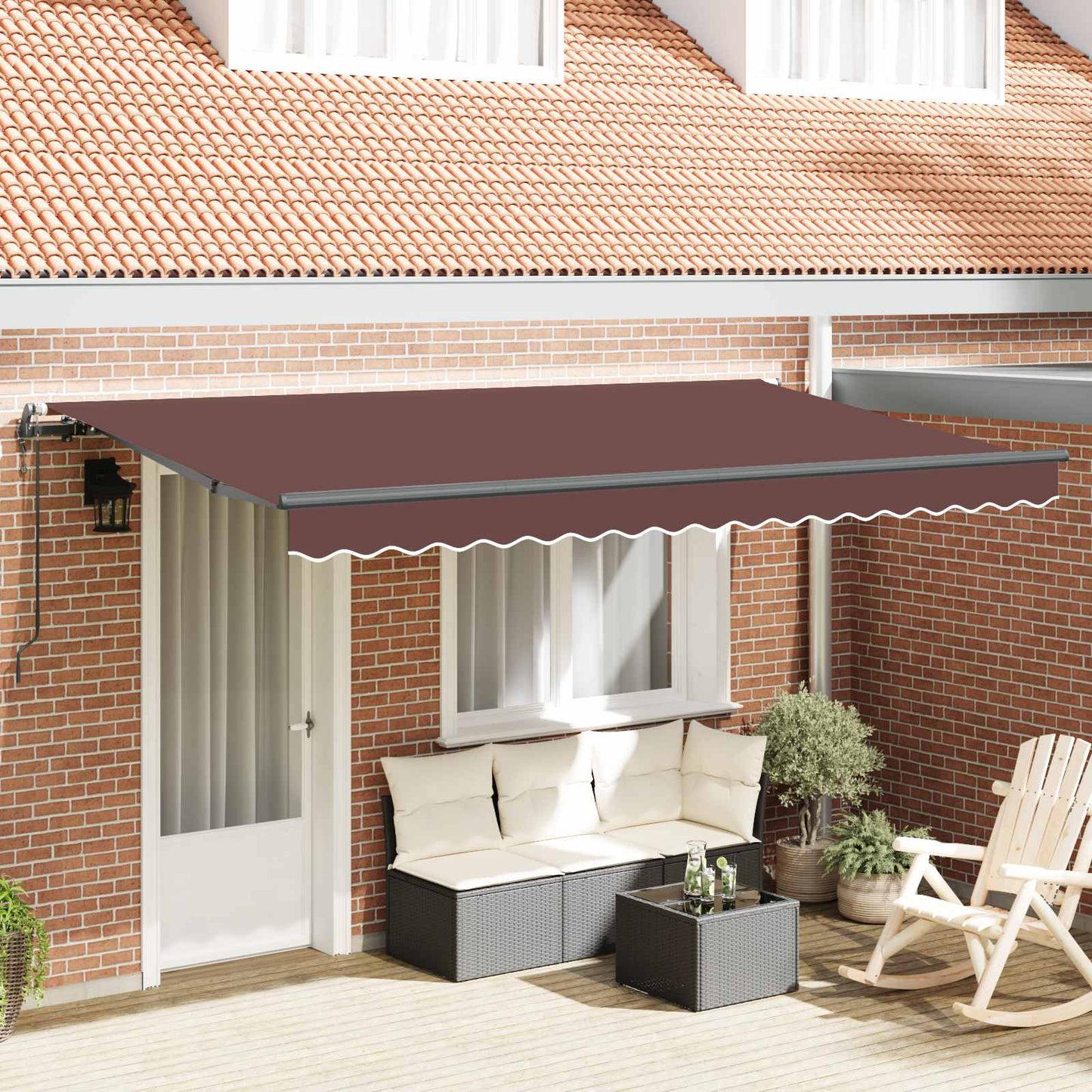 Nolokāms Markīze Zila 350 X 200 Cm Audums