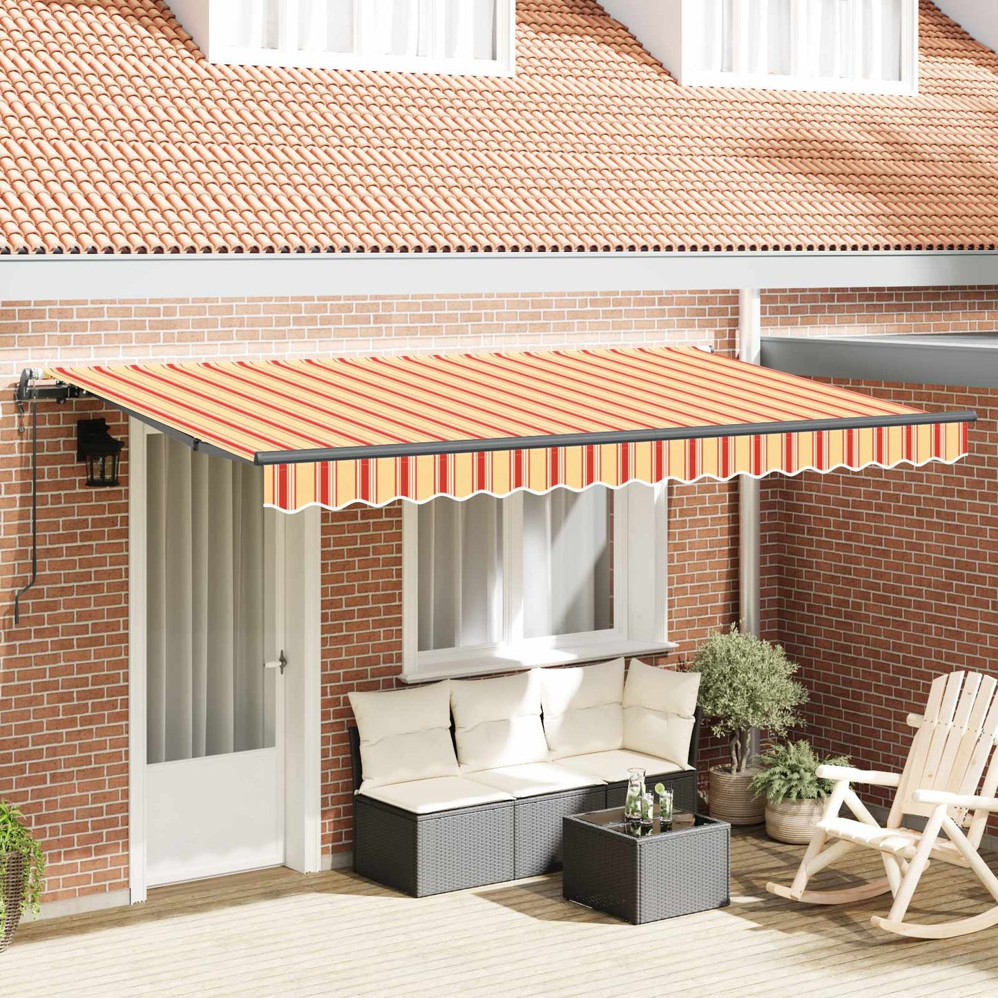 Nolokāms Markīze Zila 350 X 200 Cm Audums