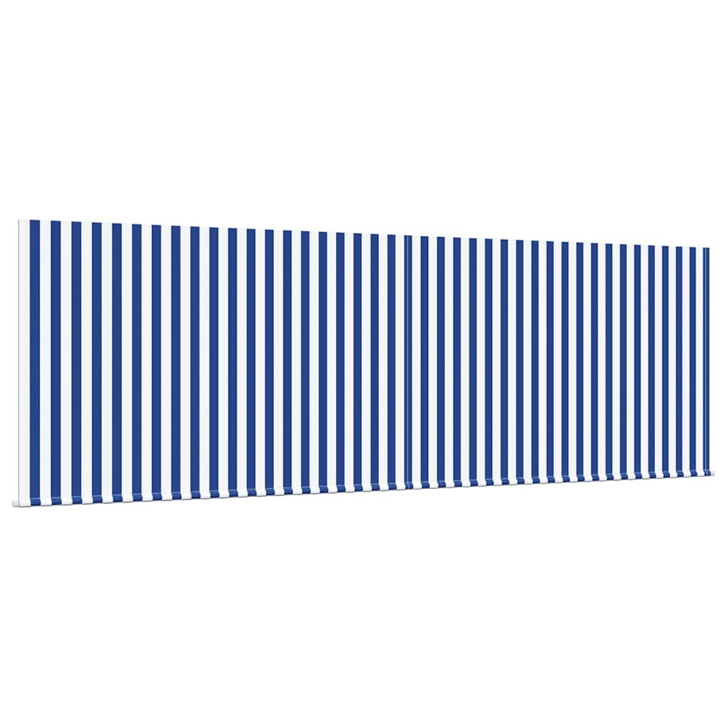 Nolokāms Markīze Zila Un Balta 400 × 300 Cm