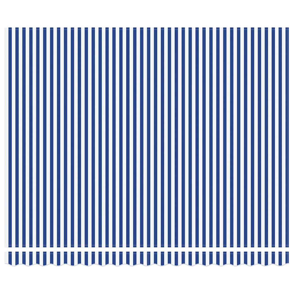 Nolokāms Markīze Zila Un Balta 400 × 300 Cm