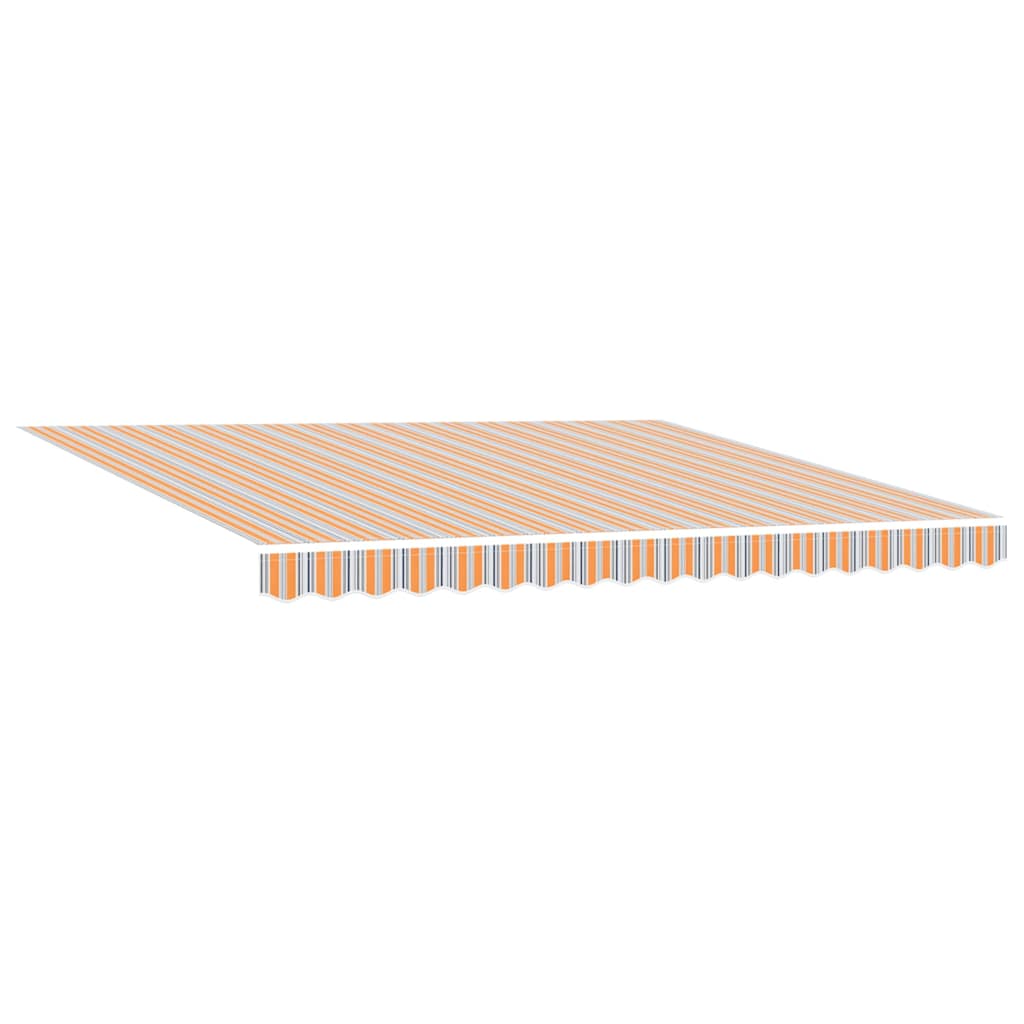 Nolokāms Markīze Daudzkrāsains 400 × 300 Cm Audums Un Alumīnijs