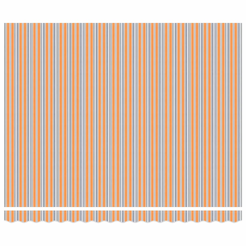 Nolokāms Markīze Daudzkrāsains 400 × 300 Cm Audums Un Alumīnijs