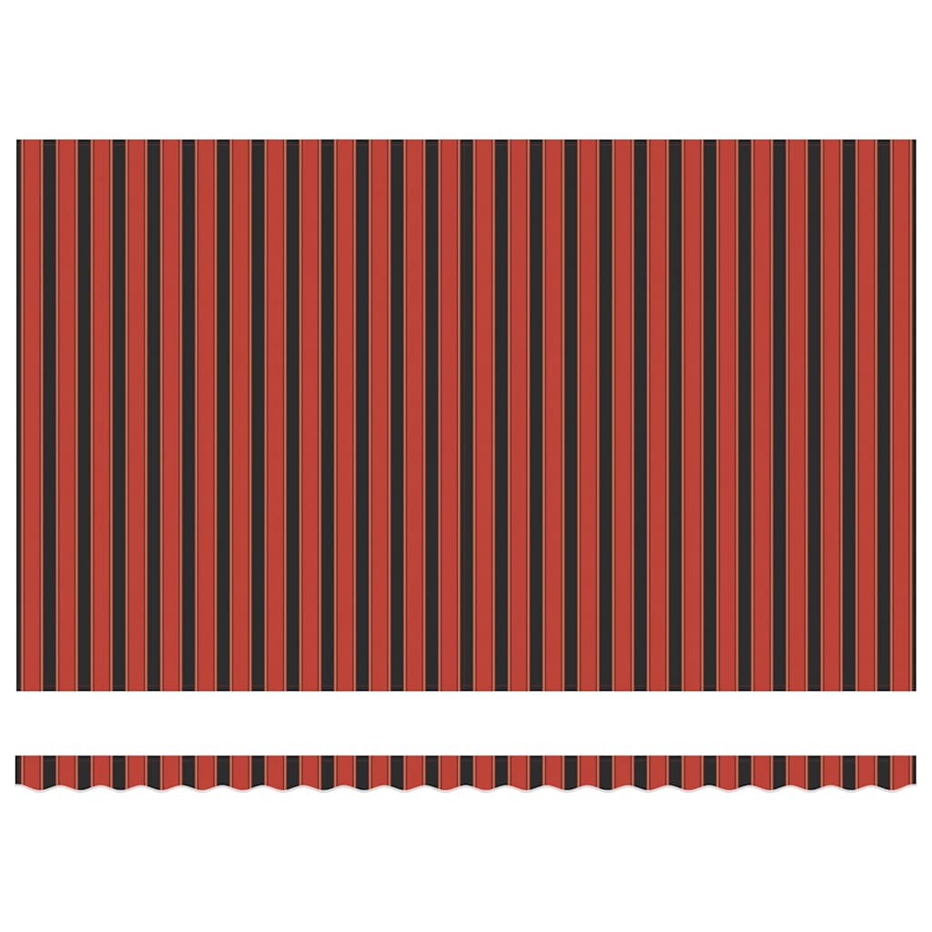 Nolokāms Markīze Oranžs Un Brūns 500 X 300 X 165 Cm