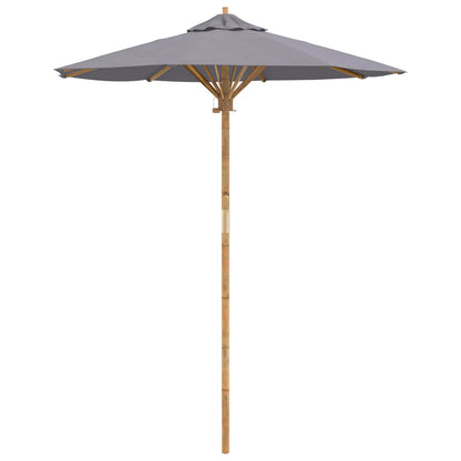 Dārza Parasols Ø 180 X 230 Cm Bambuss Apaļš