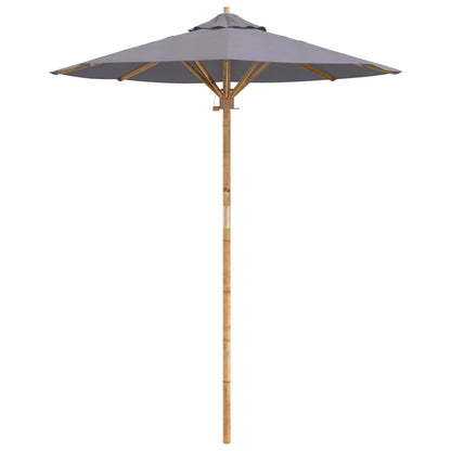 Dārza Parasols Ø 180 X 230 Cm Bambuss Apaļš