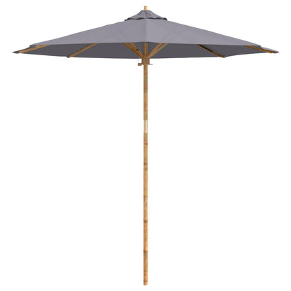 Dārza Parasols Ø 240 X 260 Cm Bambuss Apaļš