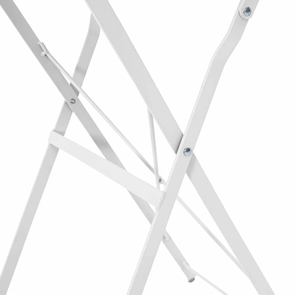 Bistro Galds Ø 50 X 71 Cm Pulverkrāsots Tērauds