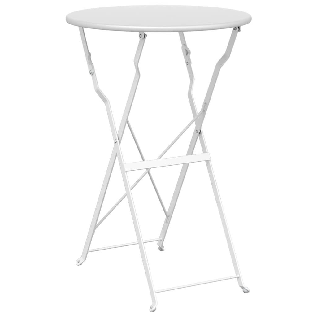Bistro Galds Ø 50 X 71 Cm Pulverkrāsots Tērauds