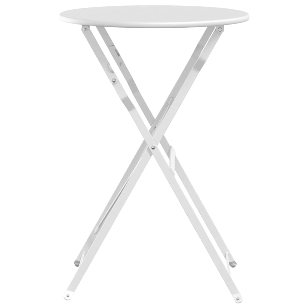 Bistro Galds Ø 50 X 71 Cm Pulverkrāsots Tērauds