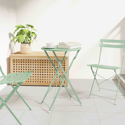 Bistro Galds Ø 50 X 71 Cm Pulverkrāsots Tērauds
