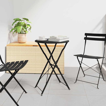 Bistro Galds Ø 50 X 71 Cm Pulverkrāsots Tērauds