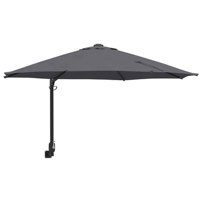 Dārza Parasols 248 X 248 X 148 Cm Poliesters Un Tērauds