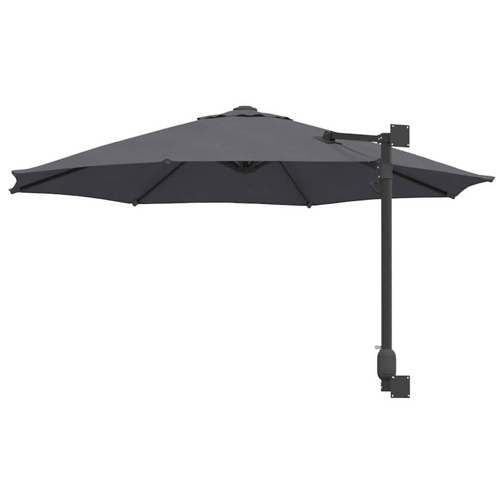 Dārza Parasols 248 X 248 X 148 Cm Poliesters Un Tērauds