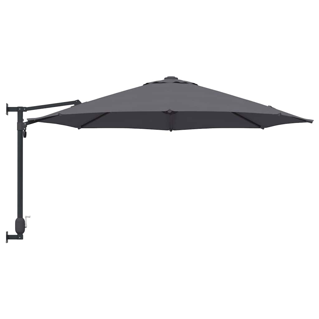 Dārza Parasols 248 X 248 X 148 Cm Poliesters Un Tērauds