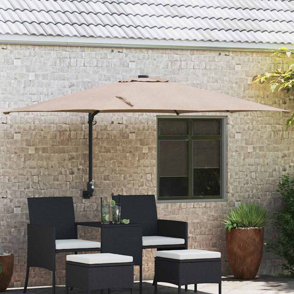 Dārza Parasols 248,5 X 247,5 X 160 Cm
