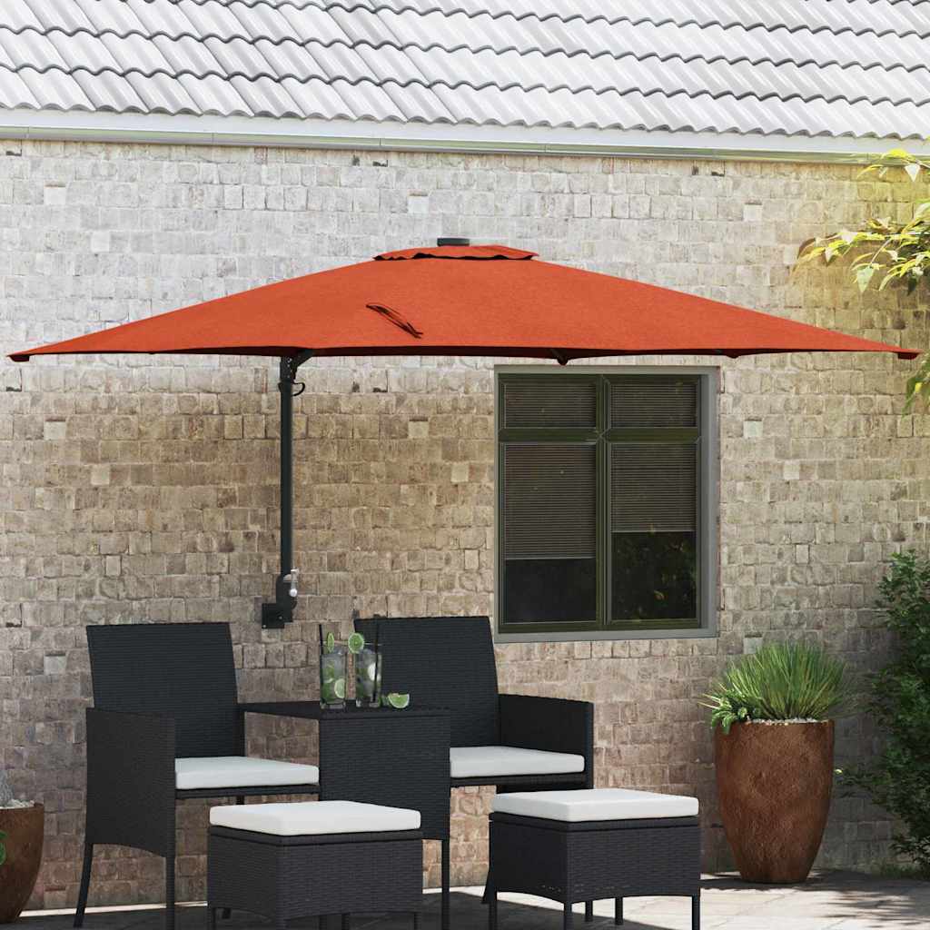 Dārza Parasols 248,5 X 247,5 X 160 Cm