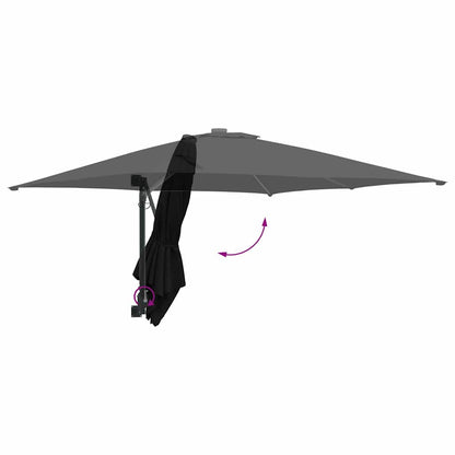 Dārza Parasols 248,5 X 247,5 X 160 Cm
