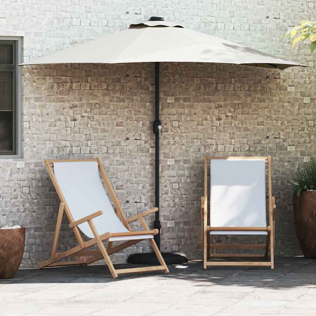 Dārza Parasols 294 X 150 X 224 Cm Poliesters Un Tērauds