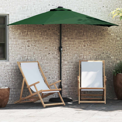 Dārza Parasols 294 X 150 X 224 Cm Poliesters Un Tērauds