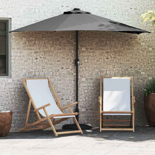 Dārza Parasols 294 X 150 X 224 Cm Poliesters Un Tērauds