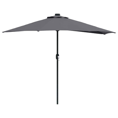 Dārza Parasols 294 X 150 X 224 Cm Poliesters Un Tērauds