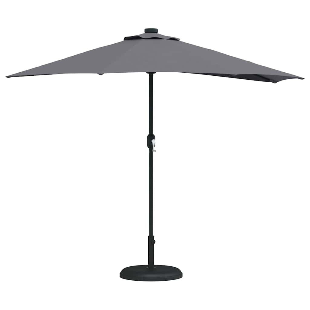 Dārza Parasols 294 X 150 X 224 Cm Poliesters Un Tērauds