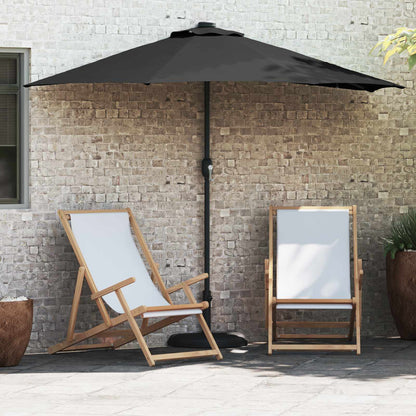 Dārza Parasols 294 X 150 X 224 Cm Poliesters Un Tērauds