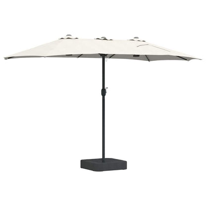 Dārza Parasols 385 X 209 X 244 Cm Poliesters Un Tērauds