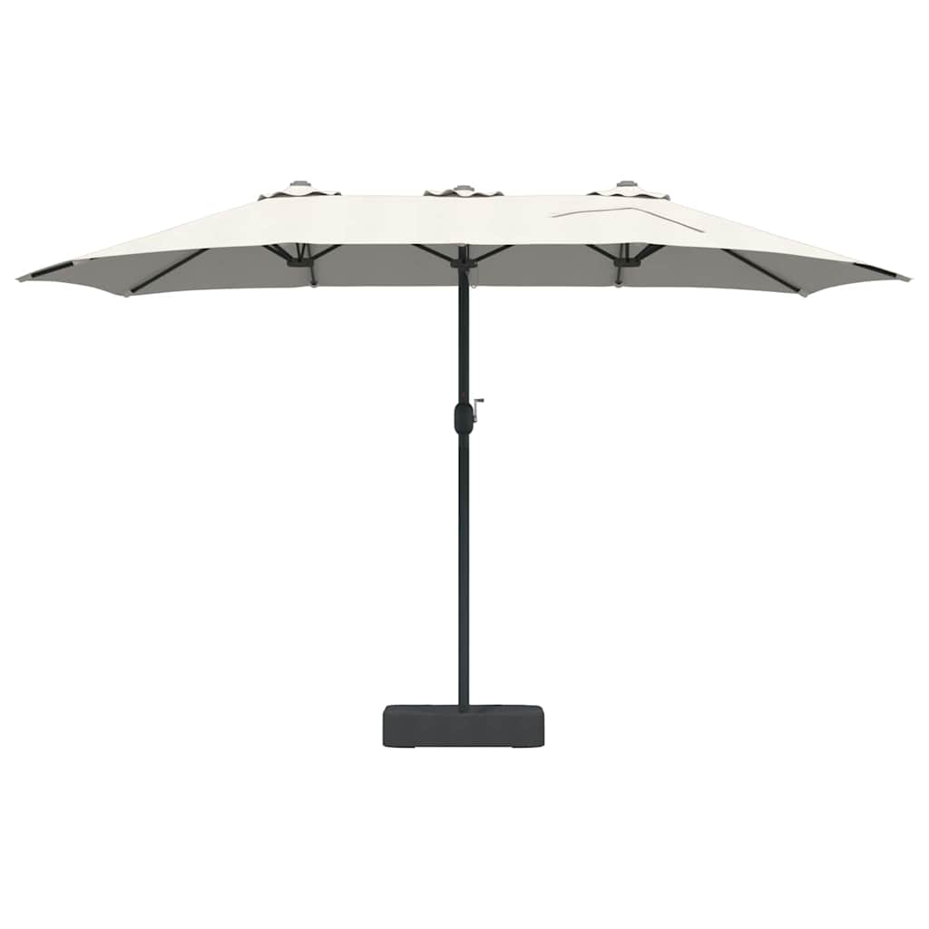 Dārza Parasols 385 X 209 X 244 Cm Poliesters Un Tērauds
