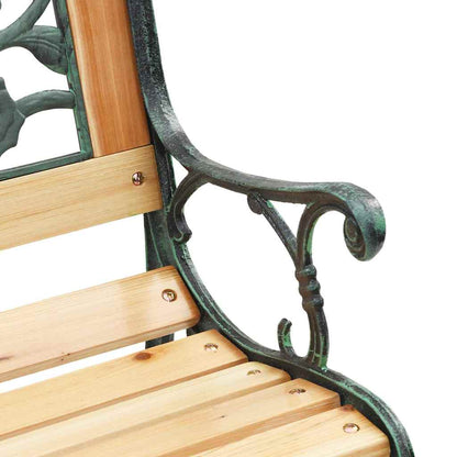 Dārza Sols 2 -Seater 116 X 54 X 73 Cm Koka Brūna Taisnstūra