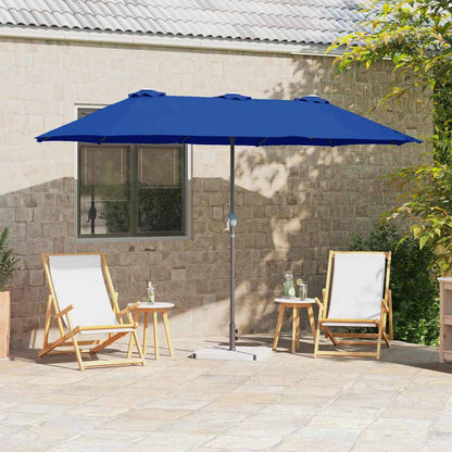 Dārza Parasols 370 X 197 X 239 Cm Poliesters Un Alumīnijs