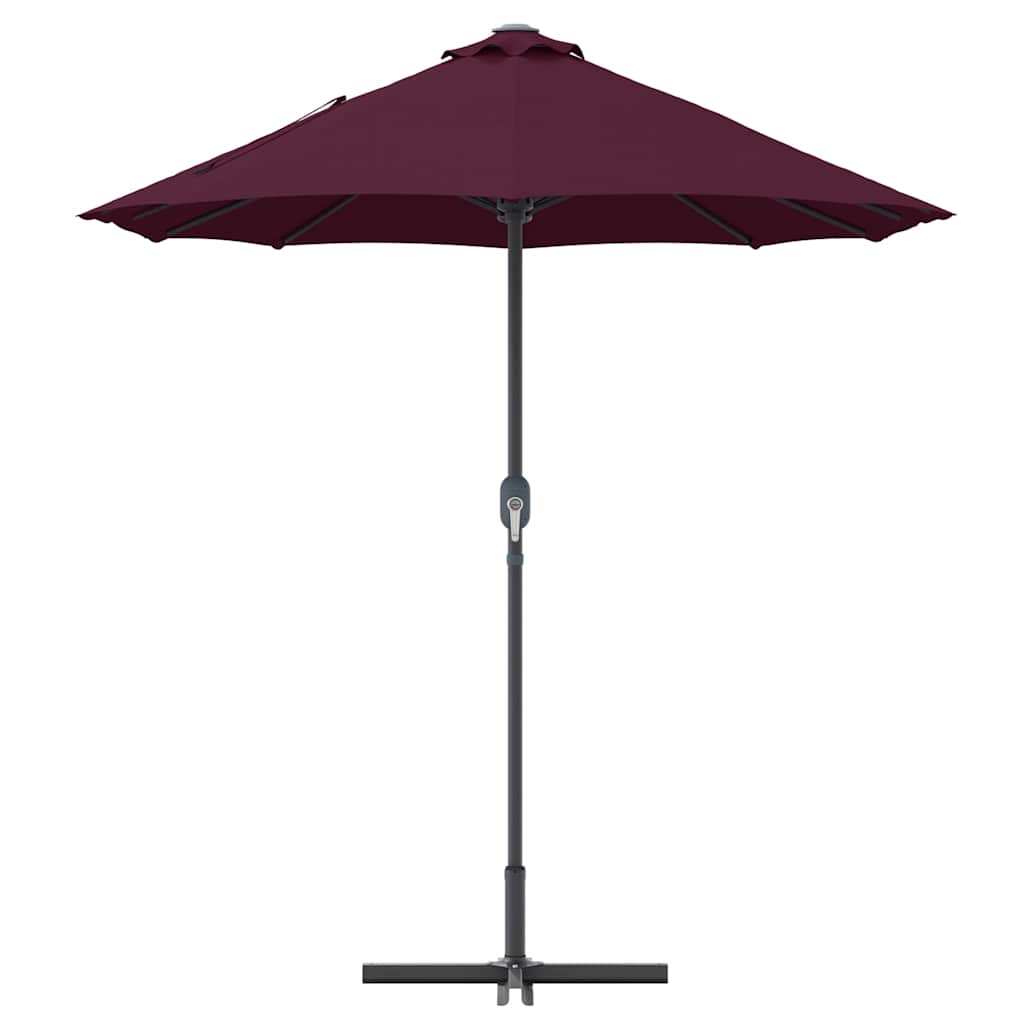 Dārza Parasols 370 X 197 X 239 Cm Poliesters Un Alumīnijs