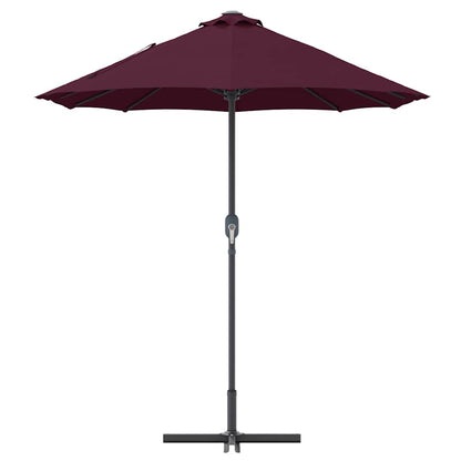 Dārza Parasols 370 X 197 X 239 Cm Poliesters Un Alumīnijs