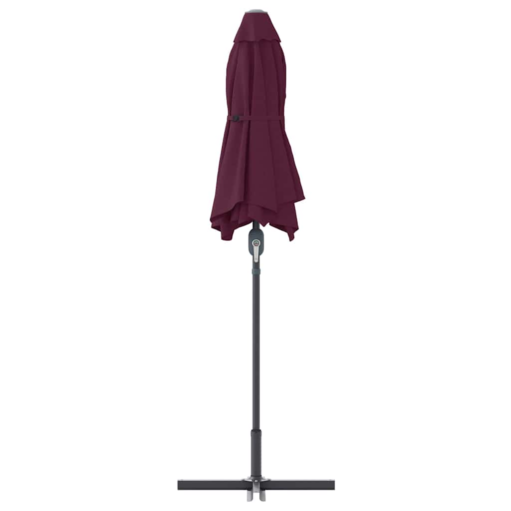 Dārza Parasols 370 X 197 X 239 Cm Poliesters Un Alumīnijs